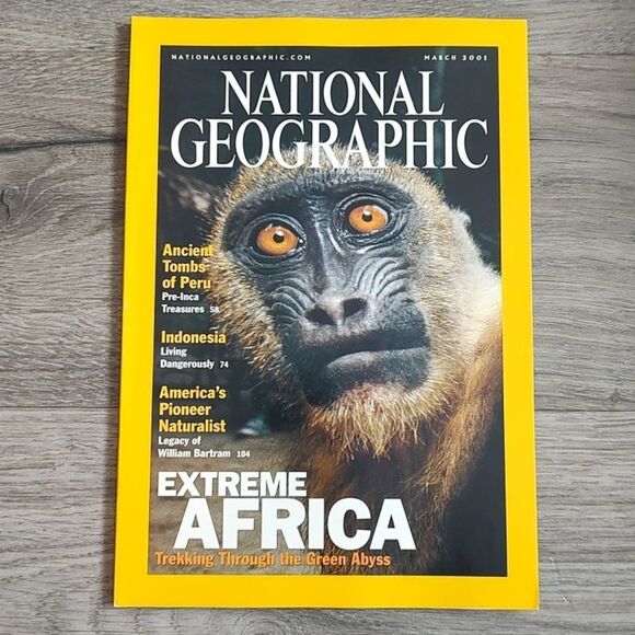 March‎ 2001 National Geographic Magazine - Picture 1 of 2